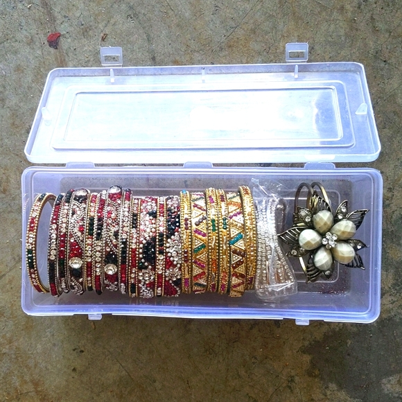 5 for $15 Bangles Bracelets size 2.4 - Picture 1 of 3